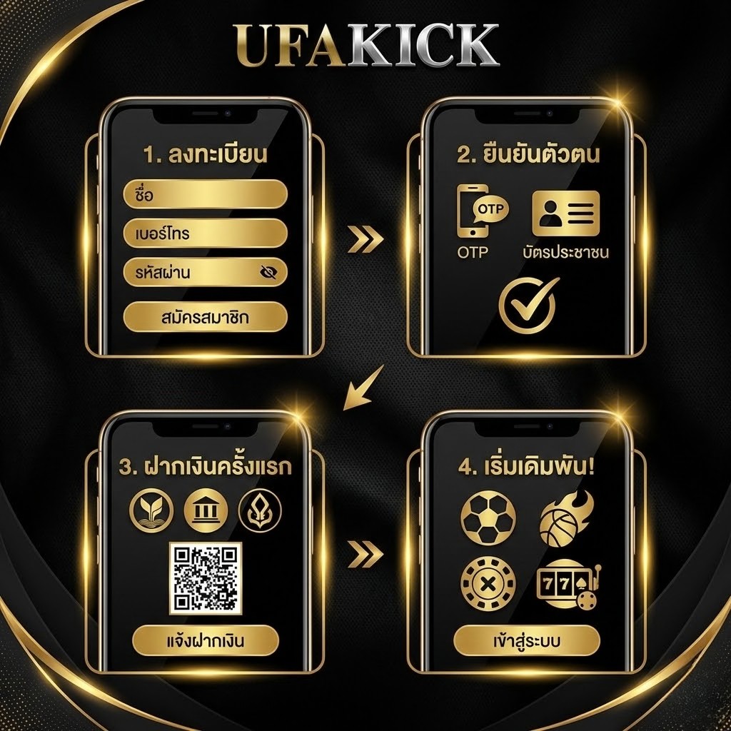 ขั้นตอนการสมัคร ufakick